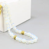 Opal Stone Women's Tasbih 33 66 99 Beads Misbaha Bracelet Gift