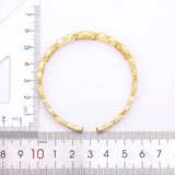 Zircon Heart Hollow Bracelet for Couples Wedding