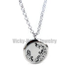 Peacock Aromatherapy Diffuser Locket Necklace Stainless Steel