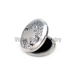 Peacock Aromatherapy Diffuser Locket Necklace Stainless Steel