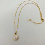 Arrival Pearl Pendant Freshwater Pearl Necklace 14K Plated Chain