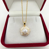 Arrival Pearl Pendant Freshwater Pearl Necklace 14K Plated Chain