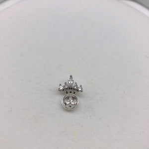 Arrival Pendant Base Mount Finding Settings for Pearls Corals Jade Beads