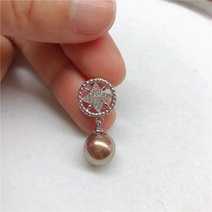 Pendant Base Mount Settings for Pearls Crystals Stones