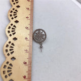 Pendant Base Mount Settings for Pearls Crystals Stones