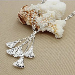 Arrival Personality Necklace 925 Sterling Silver Heart Chain Necklace