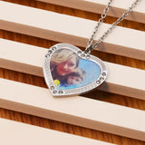 Arrival Photo Heart Pendant Necklace Stainless Steel Necklace