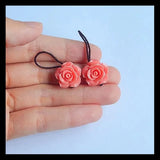 Arrival Pink Conch Shell Flowers Earring Beads 15x8mm