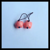 Arrival Pink Conch Shell Flowers Earring Beads 15x8mm