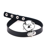 Punk Style Small Bell Charm Choker Necklace