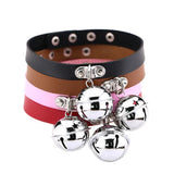 Punk Style Small Bell Charm Choker Necklace
