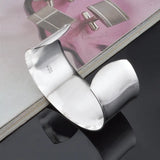 Arrival 925 Sterling Silver Bangle Bracelets Women Open Bracelet Jewelry