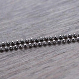 Arrival Pure S925 Silver Beads Chain Necklace for Women