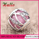 925 Silver Intertwining Radiance Charms Beads for Bracelet Bangle