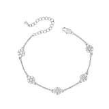 CZ Zircon Chain Bracelet for Women Wedding