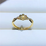 Adjustable Ring Mountings for Pearl Beads Stones