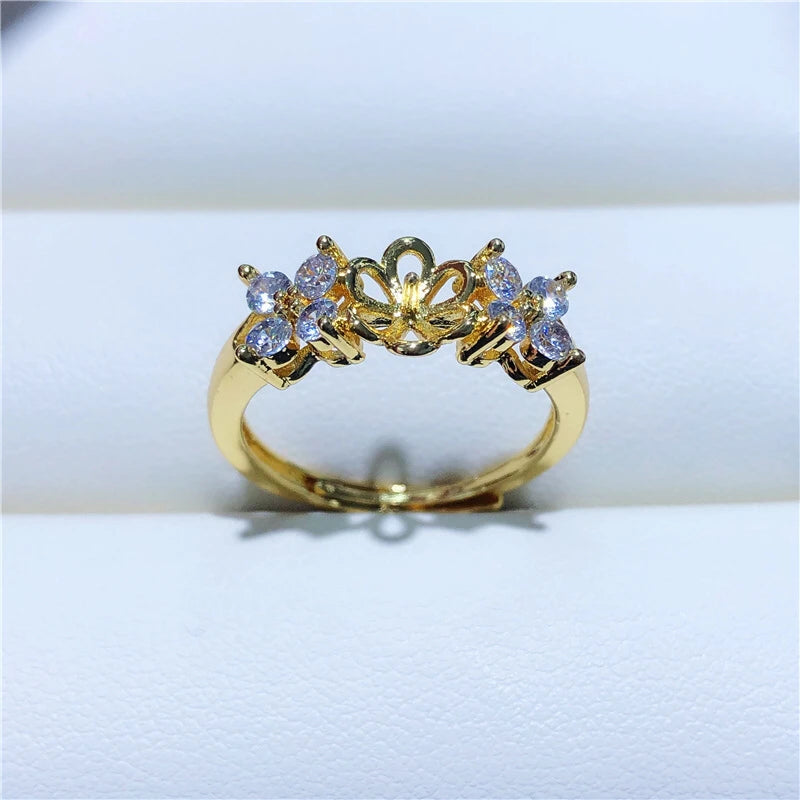 Adjustable Ring Base Findings for Jewelry Making