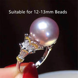 S925 Sterling Silver Adjustable Ring Jewelry Setting Parts Fittings