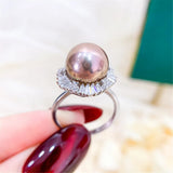 S925 Sterling Silver Adjustable Ring Jewelry Setting Parts