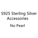 Adjustable S925 Sterling Silver Ring Mountings Jewelry Setting Parts DIY Making
