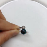 Adjustable Ring Mountings Findings Settings for Pearl Beads Stones