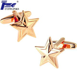 Arrival Rose Star Cufflink Cuff Link 2 Pairs