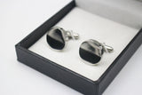 Stylish Stainless Steel Cufflinks for Business Shirt