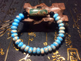 Ruyi Eyes Tibetan Dzi Beads Bracelet for Good Luck