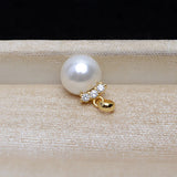 S925 Sterling Silver Pendant Mounts Base 3pcs/lot