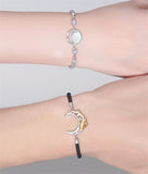 Arrival Shell Sun Whale Moon Zircon Bracelet High-end Rope Bracelet