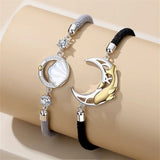 Arrival Shell Sun Whale Moon Zircon Bracelet High-end Rope Bracelet