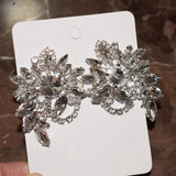 Rhinestone Stud Earrings for Women Maxi Jewelry Collection