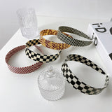 Wide Human Hair Headband for Women - PVC Acetate Headband