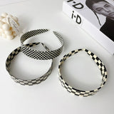Wide Human Hair Headband for Women - PVC Acetate Headband