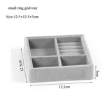 Small Jewelry Tray Ring Necklace Storage Organizer Display Drawer