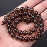 Smoky Quartzs Bead Natural Crystal Round Faceted Irregular Chips Beads