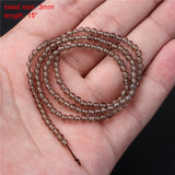 Smoky Quartzs Bead Natural Crystal Round Faceted Irregular Chips Beads