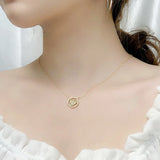 Arrival Little Bee Necklace 925 Silver Clavicle Jewelry