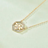 Arrival Little Bee Necklace 925 Silver Clavicle Jewelry