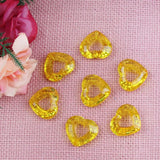 Acrylic Heart Beads DIY Jewelry Findings 33*30mm 28*25mm
