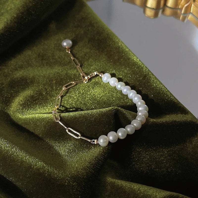 Arrival 14K Filled Freshwater Pearl Bracelet for Women