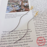 925 Silver Long Tassel Earrings Light Jewelry Gift for Her