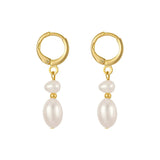 Baroque Freshwater Pearl Tassel Earrings Jewelry