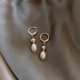 Baroque Freshwater Pearl Tassel Earrings Jewelry