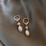 Baroque Freshwater Pearl Tassel Earrings Jewelry