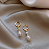 Baroque Freshwater Pearl Tassel Earrings Jewelry