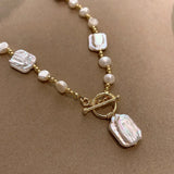 Baroque Freshwater Pearl 14K Filled Necklace