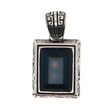 Arrival Unisex Stainless Steel Big Stone Pendant Chain