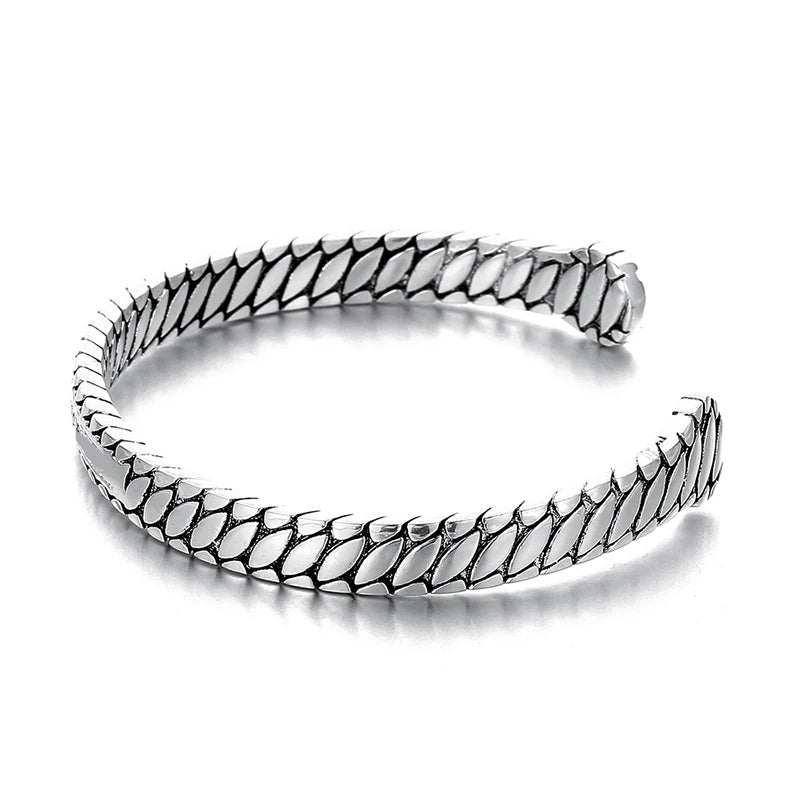 Vintage Cuff Wristband Ancient Silver Plated Buddha Bracelet Women Gift
