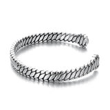Vintage Cuff Wristband Ancient Silver Plated Buddha Bracelet Women Gift